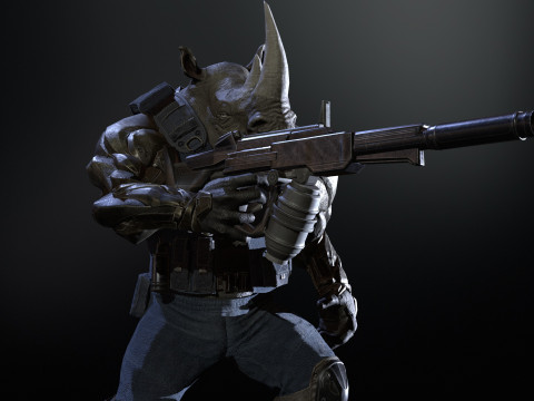 Rhino Military Modello 3D
