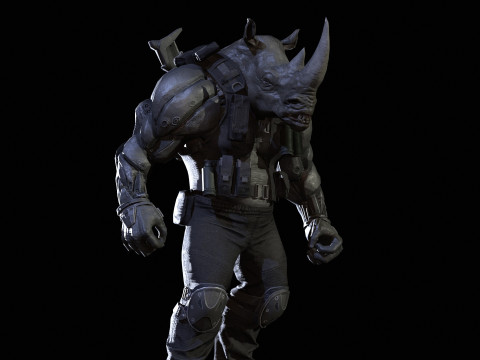 Rhino Military Modello 3D