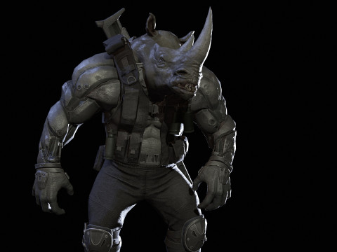 Rhino Military Modello 3D