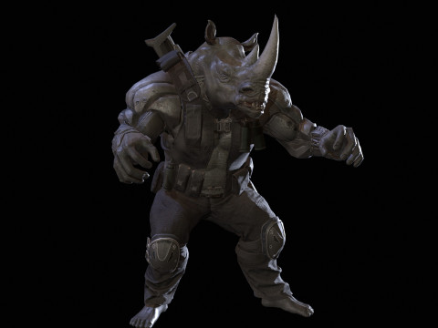 Rhino Military Modello 3D