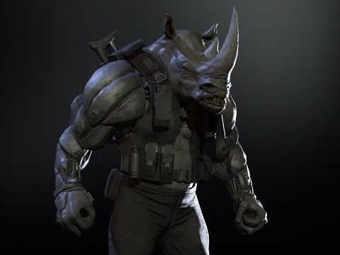 Rhino Military Modello 3D