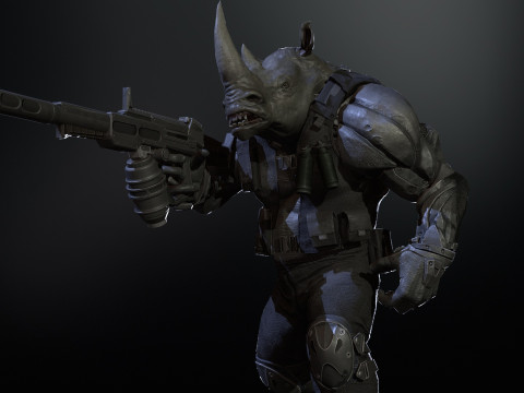 Rhino Military Modello 3D