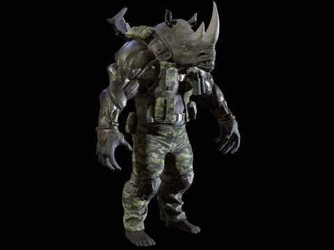 Rhino Military Modello 3D