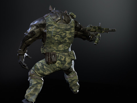 Rhino Military Modello 3D