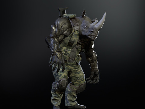 Rhino Military Modello 3D