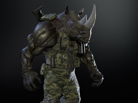 Rhino Military Modello 3D
