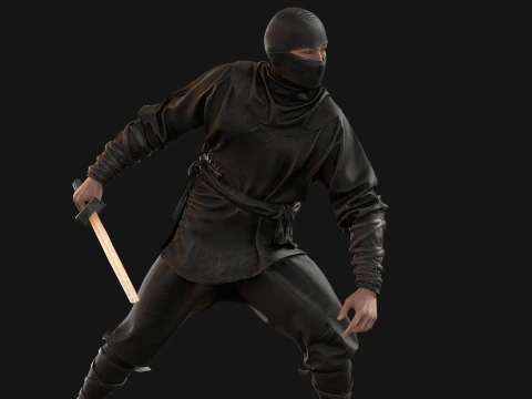 ClassicNinja 3D Model