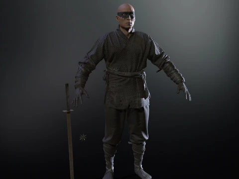 ClassicNinja 3D Model