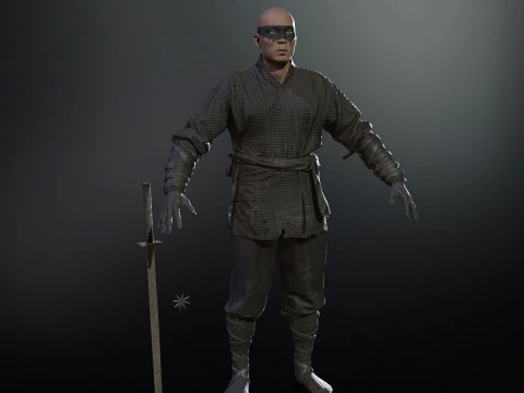 ClassicNinja 3D Model