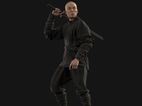 ClassicNinja Model 3D