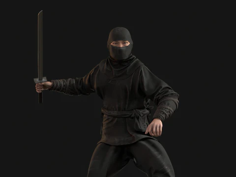 ClassicNinja 3D Model