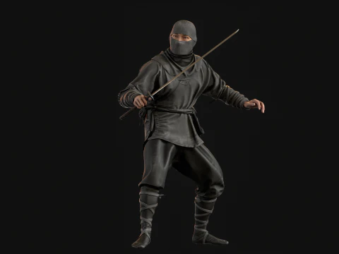 ClassicNinja 3D Model
