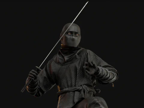 ClassicNinja 3D Model