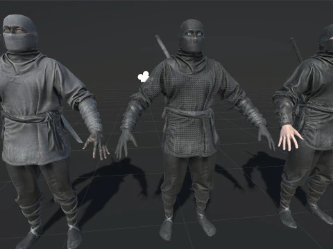 ClassicNinja 3D Model