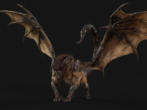 Manticore 3D मॉडल