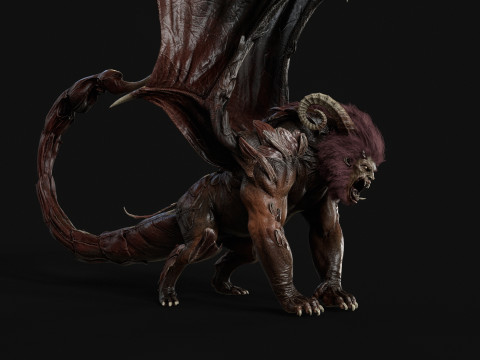 Manticore 3D मॉडल