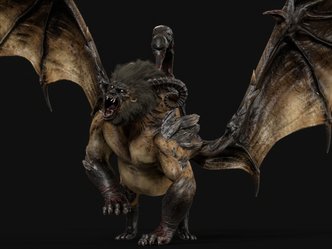 Manticore 3D मॉडल