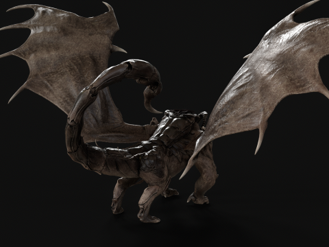 Manticore 3D मॉडल