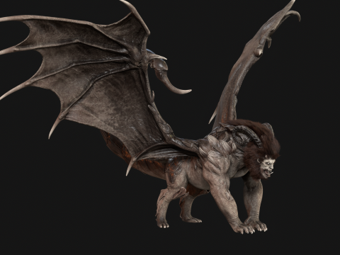 Manticore 3D मॉडल