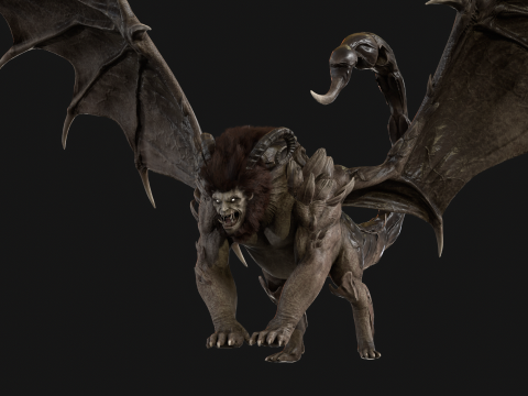 Manticore 3D मॉडल