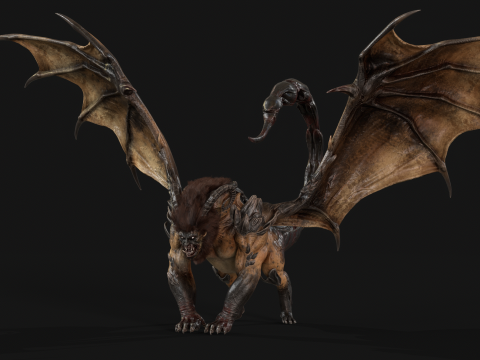 Manticore 3D मॉडल
