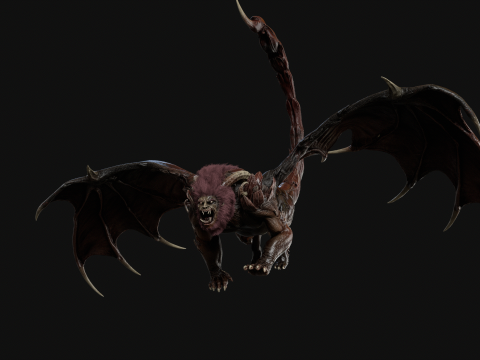 Manticore 3D मॉडल