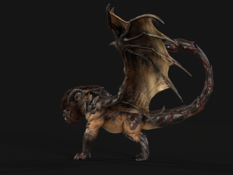 Manticore 3D मॉडल