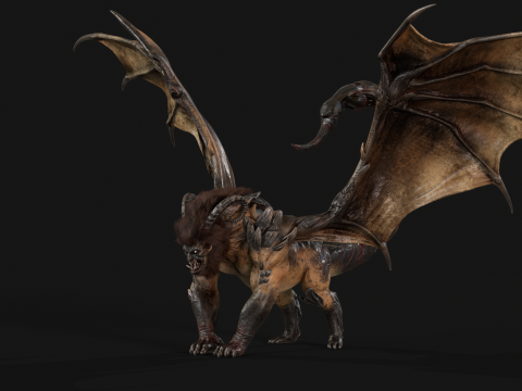 Manticore 3D मॉडल