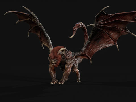 Manticore 3D मॉडल