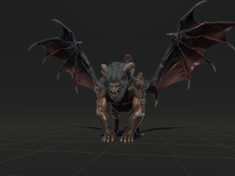 Manticore 3D मॉडल