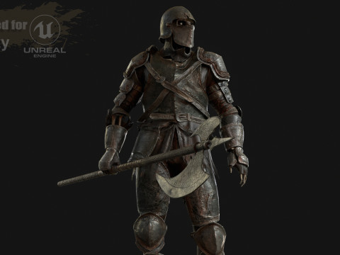 Tomb Guardian1 3D Model