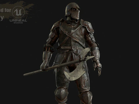 무덤 수호자1 3D 모델