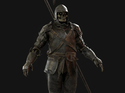 Tomb Guardian1 3D Model