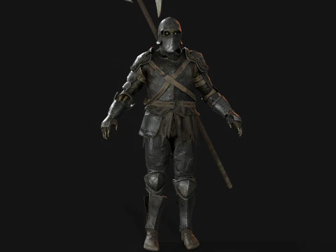 Tomb Guardian1 3D Model