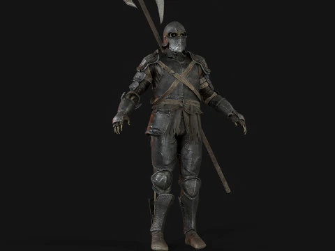 Tomb Guardian1 3D Model