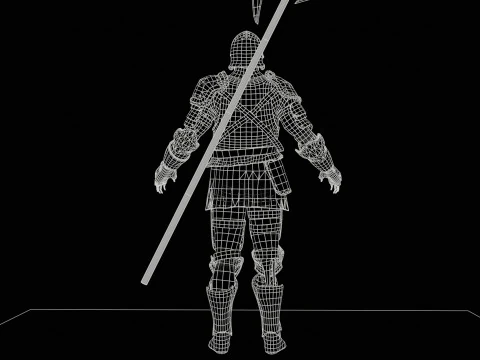 Tomb Guardian1 3D Model