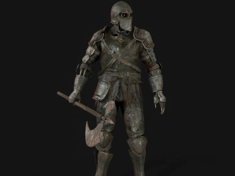 Tomb Guardian1 3D Model