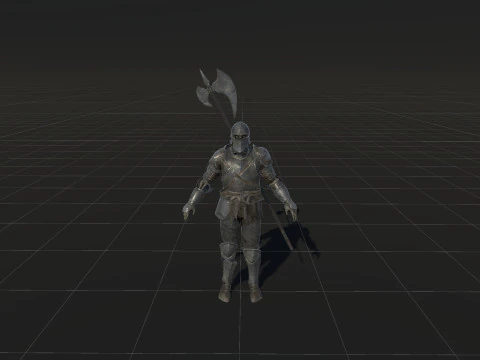 Tomb Guardian1 3D Model