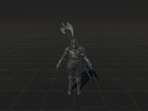 Tomb Guardian1 3D Model