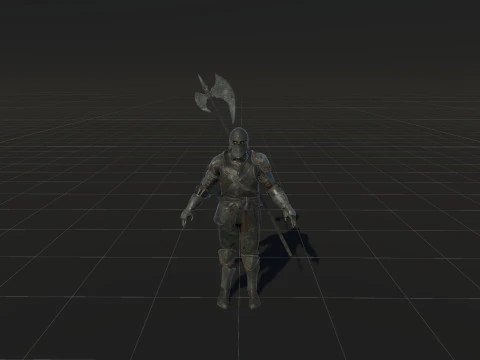 Tomb Guardian1 3D Model