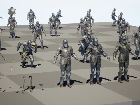Tomb Guardian1 3D Model