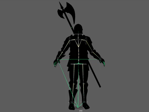 Tomb Guardian1 3D Model