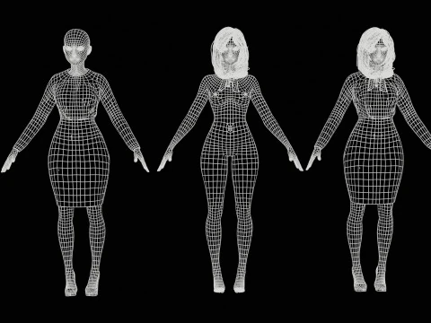 ScaryLittlegGirl2 3D Model