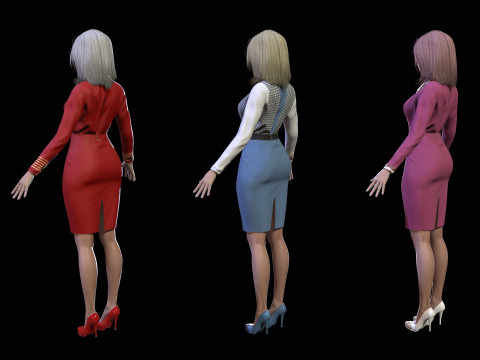 EngLittlegGirl2 3D Model