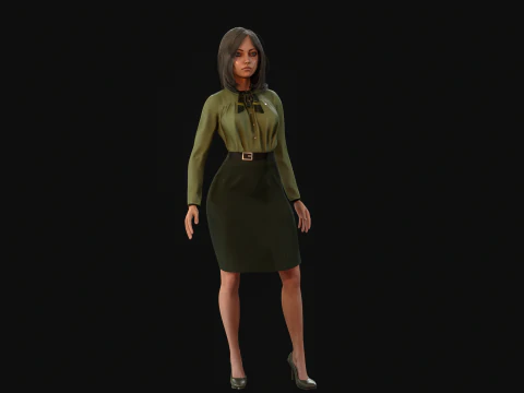 ScaryLittlegGirl2 3D Model