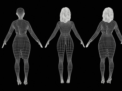 EngLittlegGirl2 3D Model