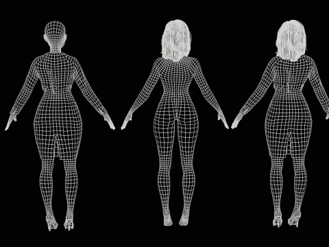 ScaryLittlegGirl2 3D Model