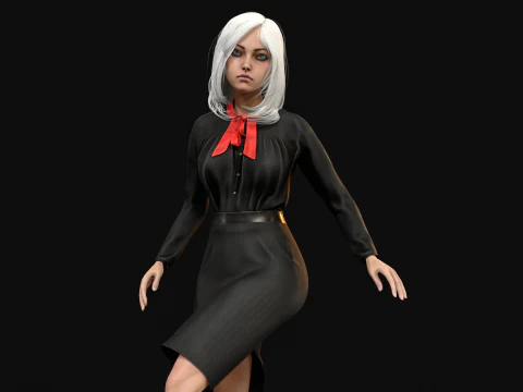 ScaryLittlegGirl2 3D Model