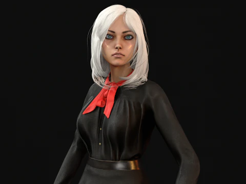 ScaryLittlegGirl2 3D Model