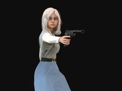 ScaryLittlegGirl2 3D Model